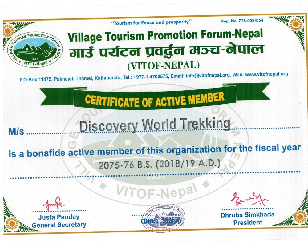 Village Tourism Promotion Forum-Nepal