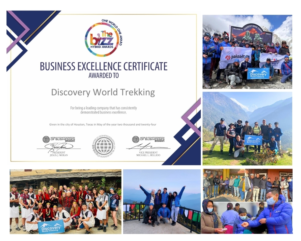 DWT awarded 2024 Business Excellence Certificate || Actively Contributes To Society