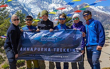 Group trek to Annapurna