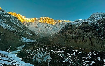 View of Annapurna Range