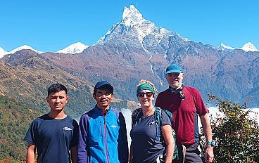 Group trek to Annapurna