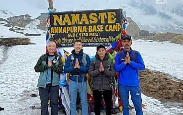 Annapurna base camp trek