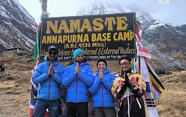 Annapurna base camp trek