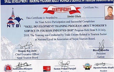 Skill Development training In TourismSkill Development training In Tourism